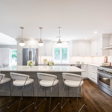 Dean Estates | Cranston, RI - Kitchen | Dining | Living Remodel