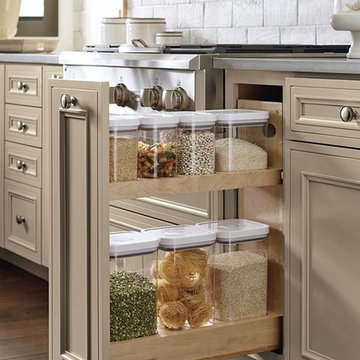 Decorá Cabinets: Base Container Organizer Pull-out Cabinet