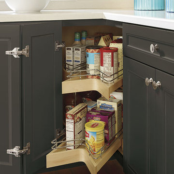 Decorá Cabinets: Lazy Susan Pull-out Cabinet