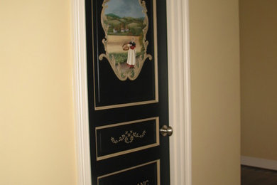 Decorative pantry doors
