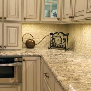 Taupe Kitchen Cabinets | Houzz