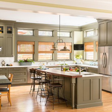 Denver Custom Home - Brick, Classic