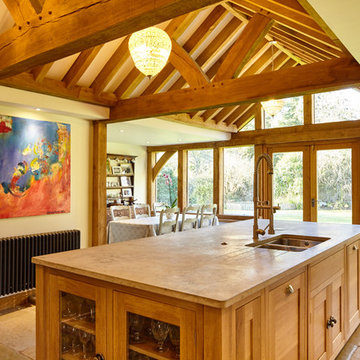 Design an oak framed kitchen extension