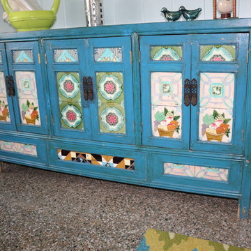 Design Project - Aqua Cottage - Vero Beach FL - Shanghai Green Antiques