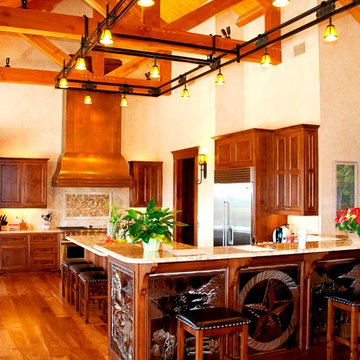 Designer Fashion Forward Kitchens With Rustic Twists In Austin TX Hill Country
