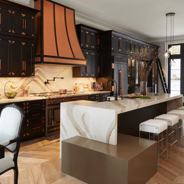 Designer Kitchen Featuring True Residential