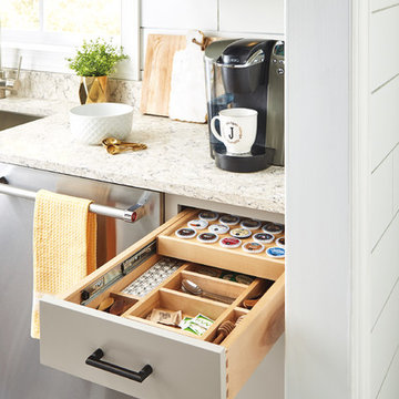 Diamond Cabinets: Tiered K-Cup Drawer