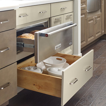 Diamond Cabinets: Warming Drawer Base Kitchen Cabinet