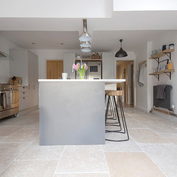 Dijon Tumbled Limestone Tiles | Quorn Stone - mystonefloor.com