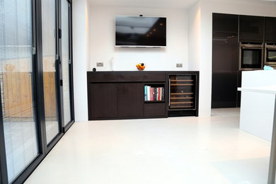 Design ideas for a medium sized contemporary kitchen in London.
