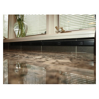 Disappearing Outlets - Transitional - Kitchen - Newark - by KraftMaster ...