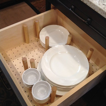 Dish Drawer Storage