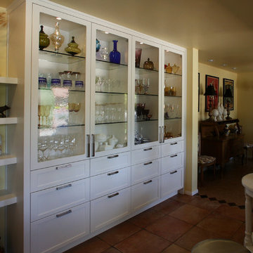 Display Hutch and Shelves