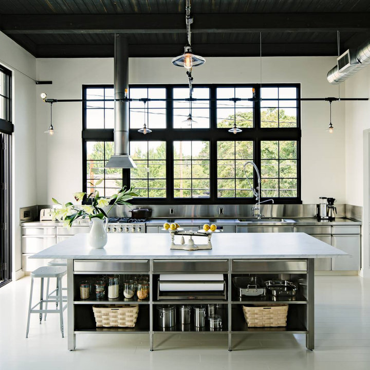 Exposed Ductwork - Photos & Ideas | Houzz - Exposed Ductwork And Functional Furniture