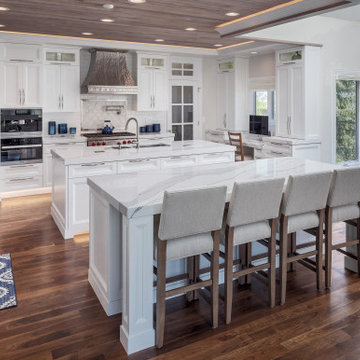 Double Kitchen Island