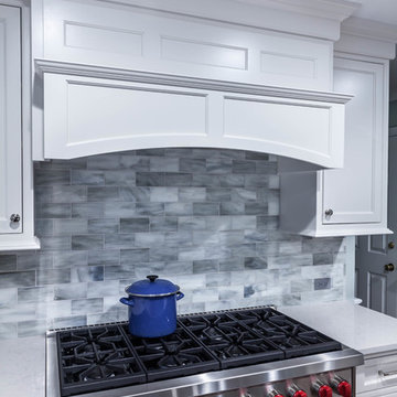 Double Stove with Magnificent Hood