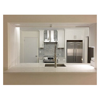 Douglaston, Queens Single Family Home Gut Renovation - Transitional ...