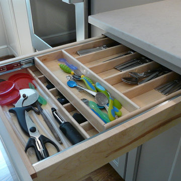 Dove Gray kitchen- Lovette Construction