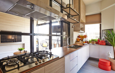 Houzz Tour: A Two-Bedroom Flat Gets a Dramatic Makeover