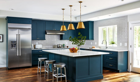 New This Week: 6 Beautiful Blue Kitchens