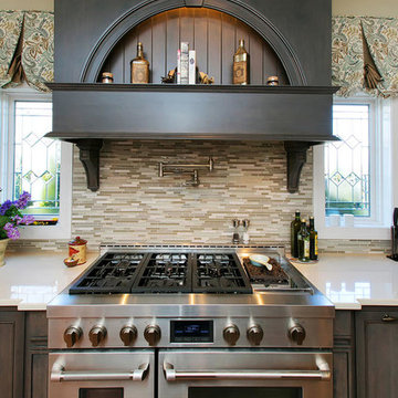 Driftwood with Sable Glaze Large Kitchen