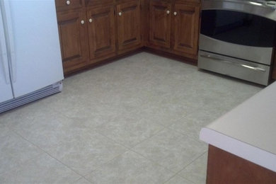 Duraceramic in Kitchen with Grout