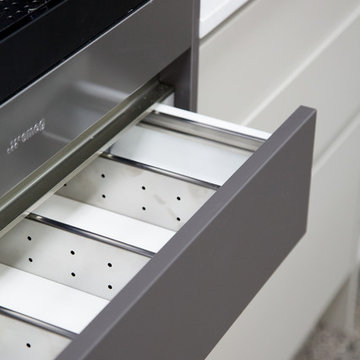 Durostyle Lyell drawer fronts in Wolfram Grey