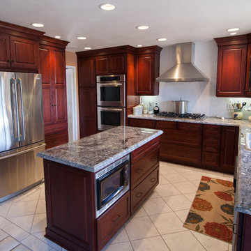 Dynasty, Alder Wood, Burgundy finish