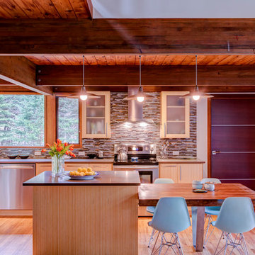 Earthy Bamboo Kitchen