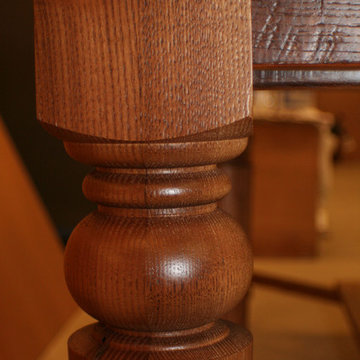 East Hampton, NY - Traditional - Reclaimed Chestnut Wood Table