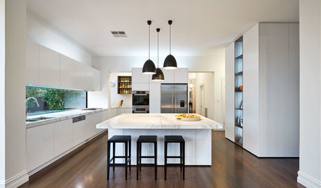 19 Contemporary White Kitchens Loved by Aussie Houzzers