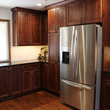 East Moline, IL- Kitchen Remodeled to Open Up To Two Dining Areas