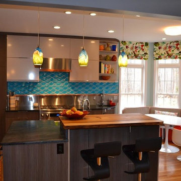 Eclectic Contemporary Kitchen