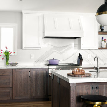 Eclectic Elements Merge to Create a Functional, Beautiful Kitchen