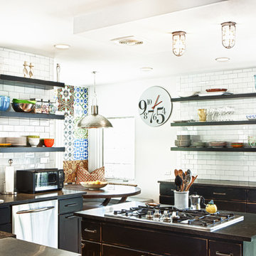 Eclectic Industrial Chef's Kitchen
