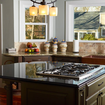 Eclectic Kitchen & First Floor Remodel