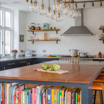 Eclectic kitchen in Oxford