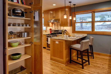 Kitchen - traditional kitchen idea in Minneapolis