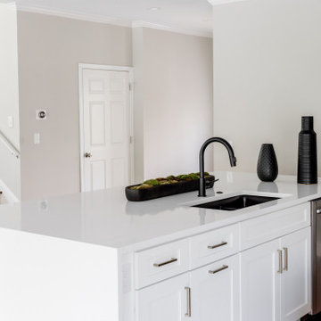 Edgewood White modern kitchen