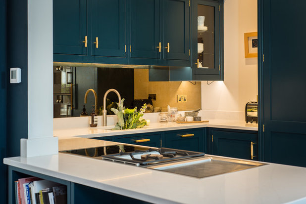 Transitional Kitchen by Lally Walford Interiors