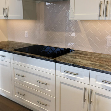 Edmonton Kitchen Countertops: Heritage Creek - Project for CAN-DER Construction