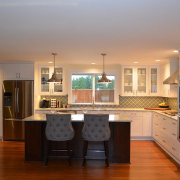 Education Hill Transitional Rambler Kitchen Remodel