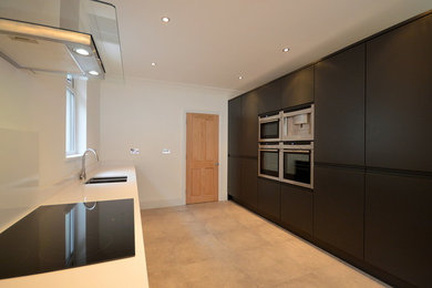 Modern kitchen in Cardiff.