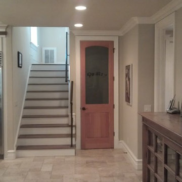Egan: Kitchen and stairs to bonus room