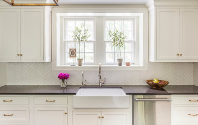 Kitchen of the Week: Updated Colonial Style in Creamy White