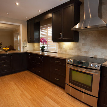 Elegant Kitchen Design and Layout by Brampton Kitchen & Cabinets