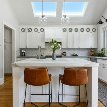 Elegant Painted Shaker Kitchen