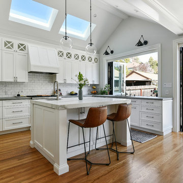 Elegant Painted Shaker Kitchen