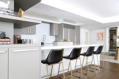 This is an example of a contemporary kitchen in Other.