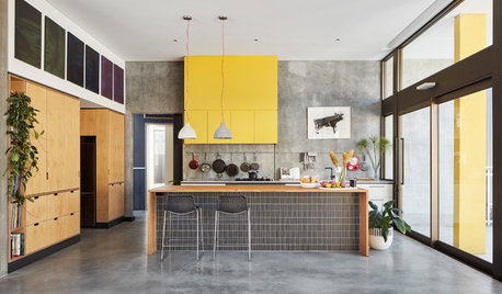 Concrete Flooring Stands Up to the Test in the Kitchen